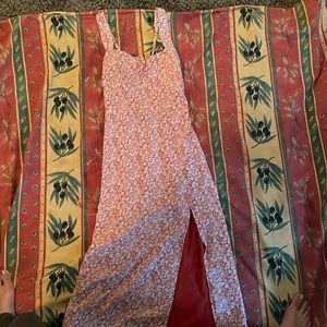 Abercrombie and Fitch Flower Slit Summer Dress